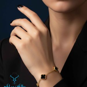 خرید دستبند طلا ونکلیف کد31 از طلافروشی میلاد