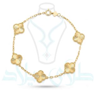 خرید دستبند ونکلیف طلا کد33