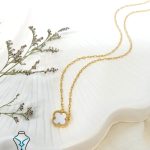 خرید گردنبند ونکلیف طلا کد15