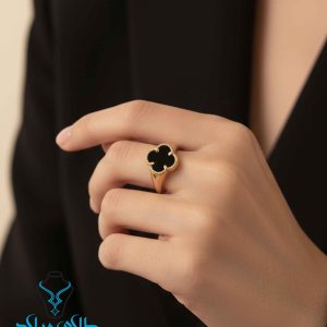 خرید انگشتر طلا ونکلیف کد15 از طلای میلاد
