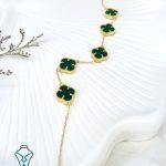 خرید دستبند طلا ونکلیف کد27