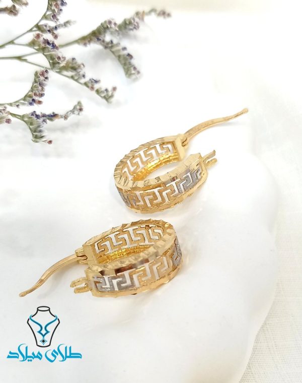 خرید گوشواره حلقه‌ای ورساچ کد56