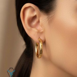 خرید گوشواره حلقه‌ای ورساچ کد54