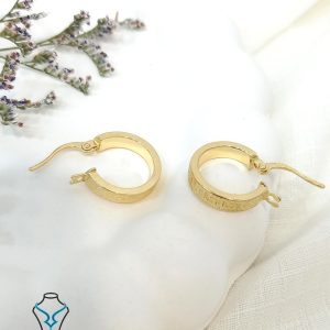 گوشواره حلقه‌ای ورساچ کد55