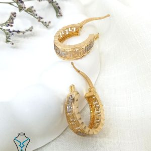 گوشواره حلقه‌ای ورساچ کد56
