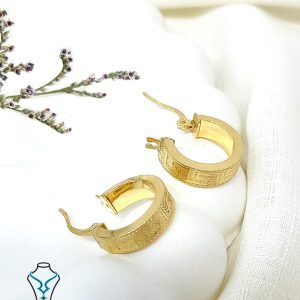 گوشواره حلقه‌ای ورساچ کد58