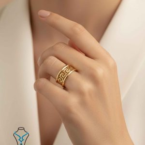 انگشتر طلا ورساچ کد20 گالری میلادزر