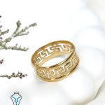 انگشتر طلا ورساچ کد20 گالری میلادزر