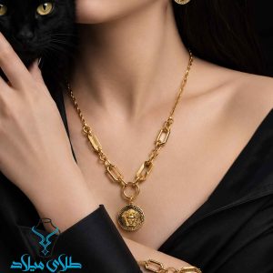 خرید سرویس طلا ورساچ کد40 از گالری طلای میلاد