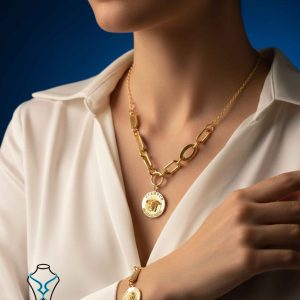 خرید سرویس ورساچ طلا کد42 میلادزر