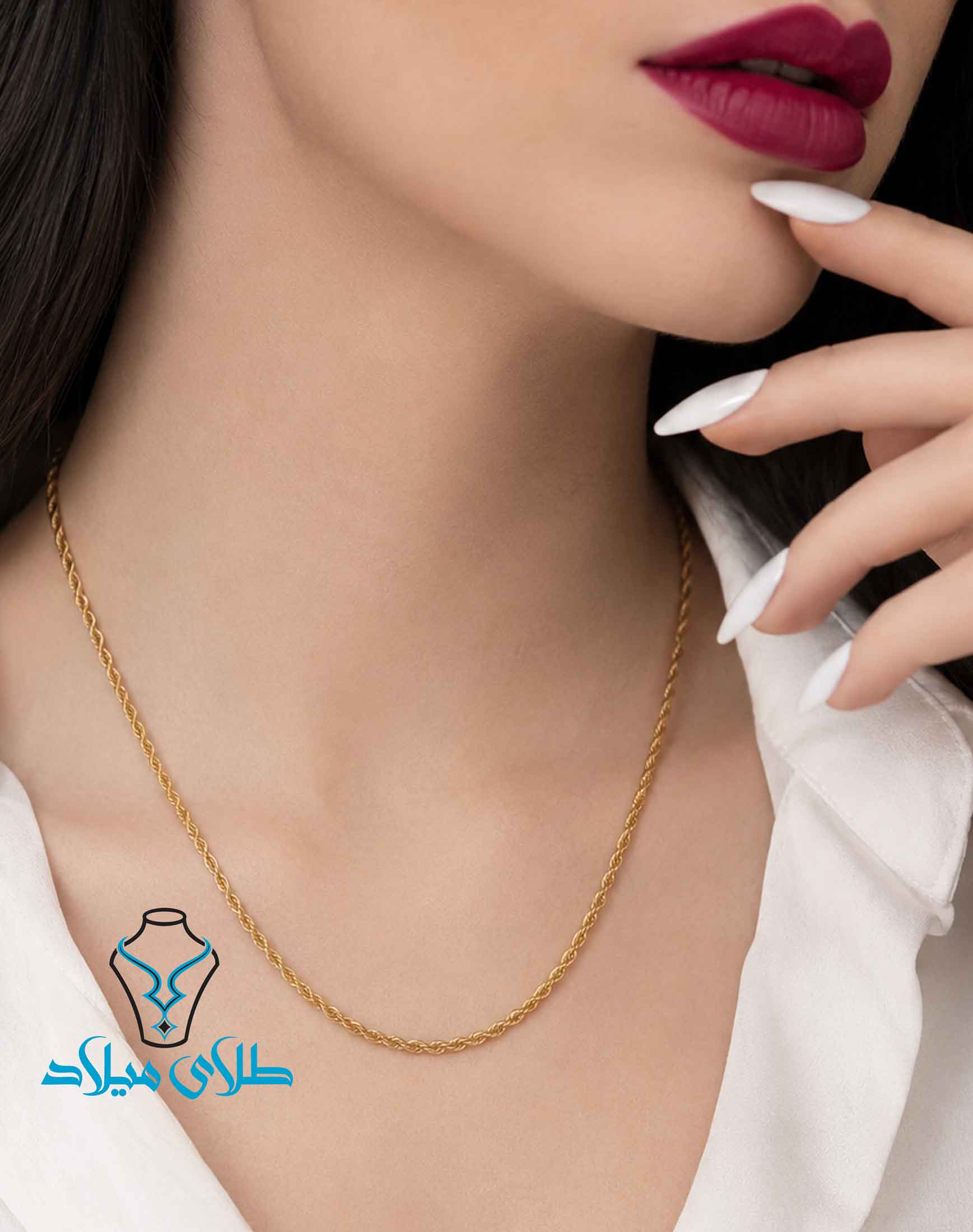 زنجیر زنانه طلا