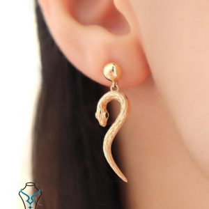 گوشواره ماری طلا